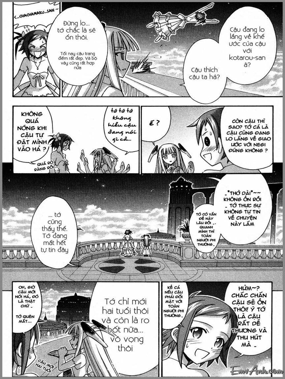 Truyện Tranh Pháp Sư Tí Hon Negima - Mahou Sensei Negima! trang 10