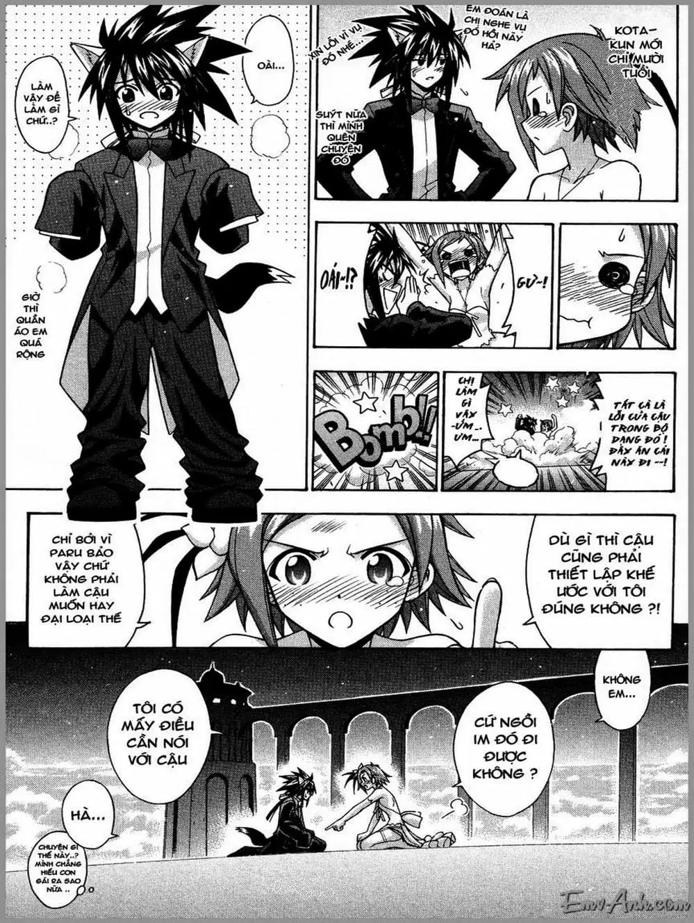 Truyện Tranh Pháp Sư Tí Hon Negima - Mahou Sensei Negima! trang 10