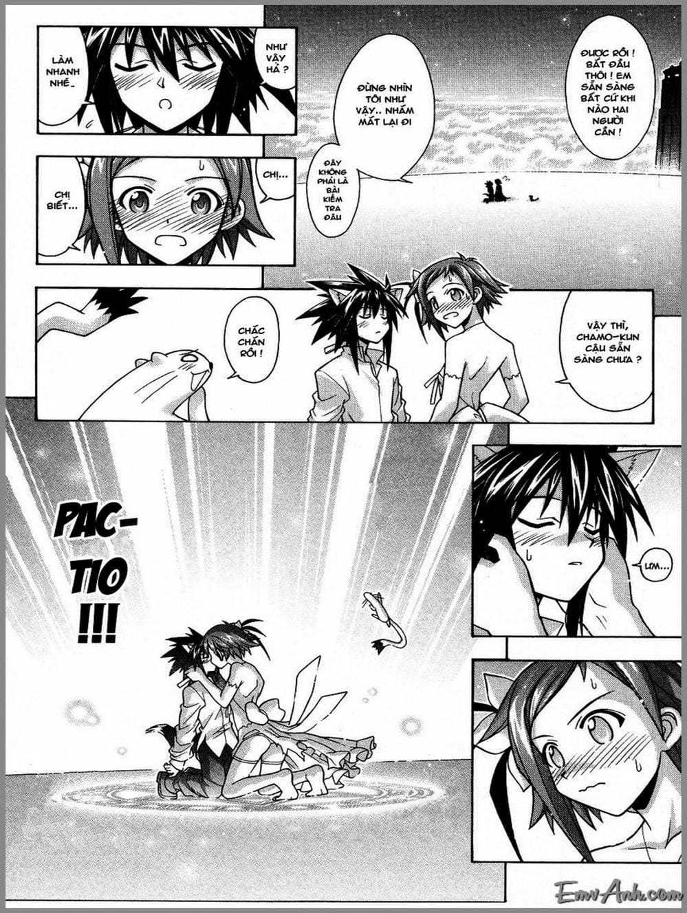 Truyện Tranh Pháp Sư Tí Hon Negima - Mahou Sensei Negima! trang 10
