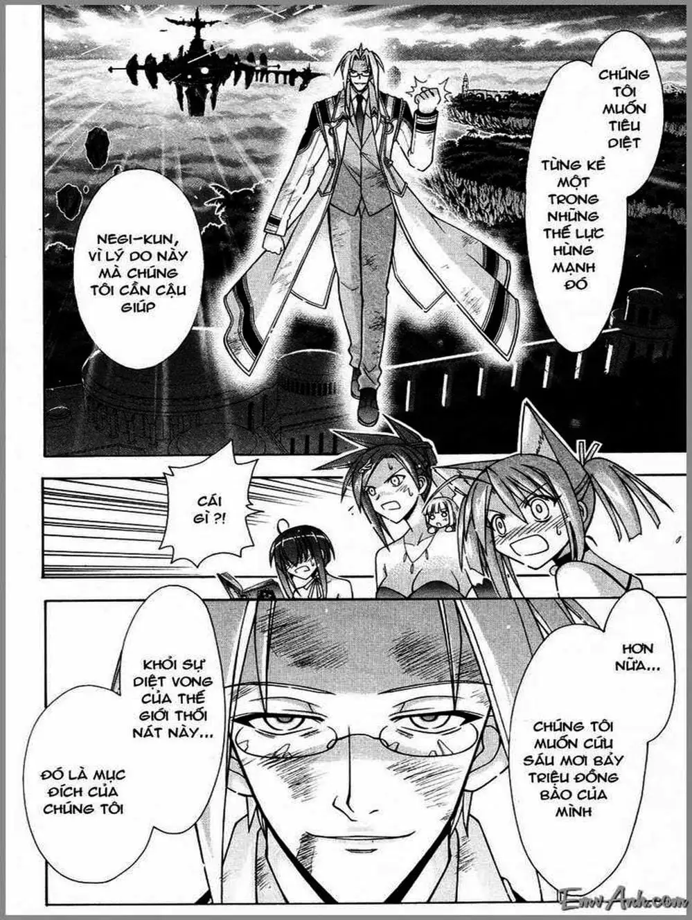 Truyện Tranh Pháp Sư Tí Hon Negima - Mahou Sensei Negima! trang 10