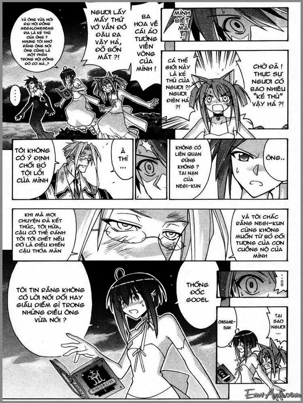 Truyện Tranh Pháp Sư Tí Hon Negima - Mahou Sensei Negima! trang 10