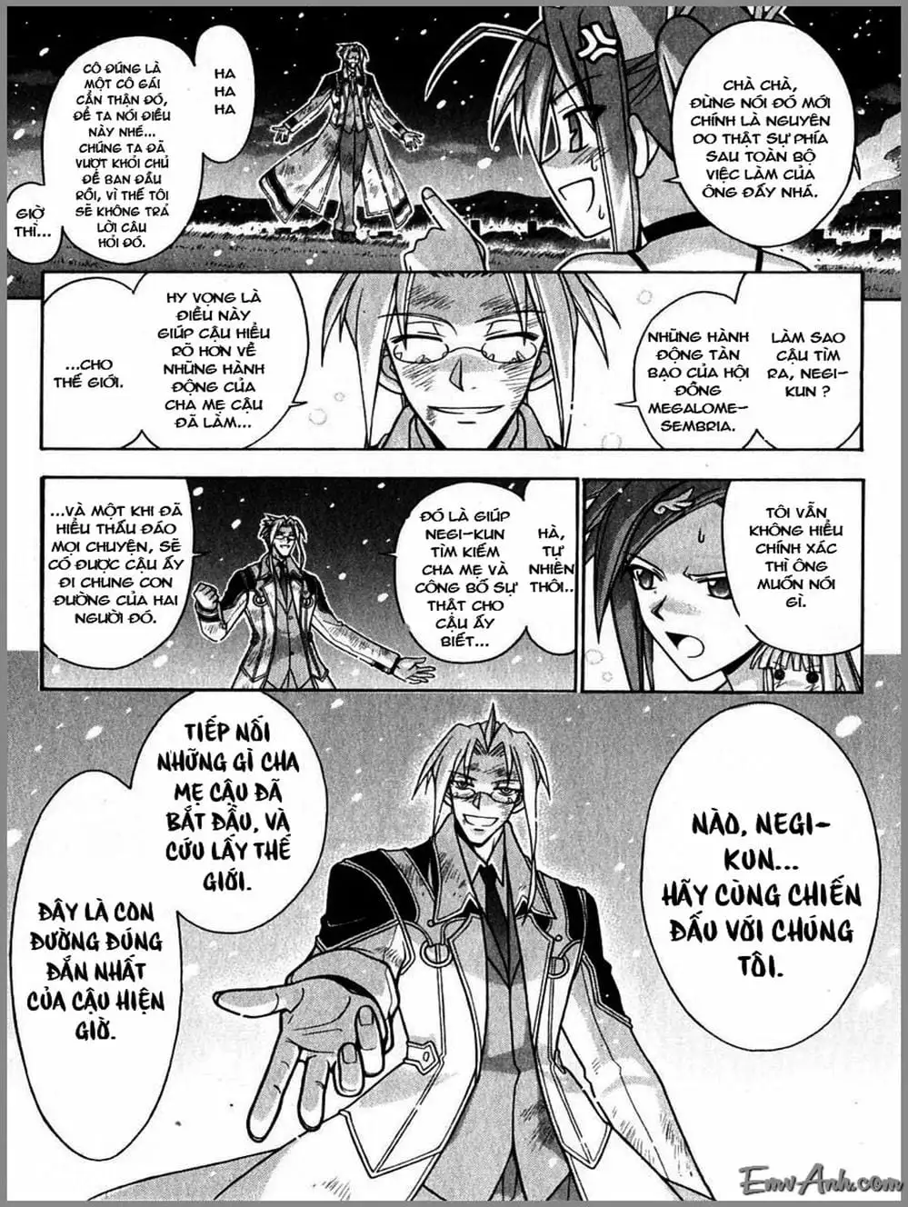 Truyện Tranh Pháp Sư Tí Hon Negima - Mahou Sensei Negima! trang 10