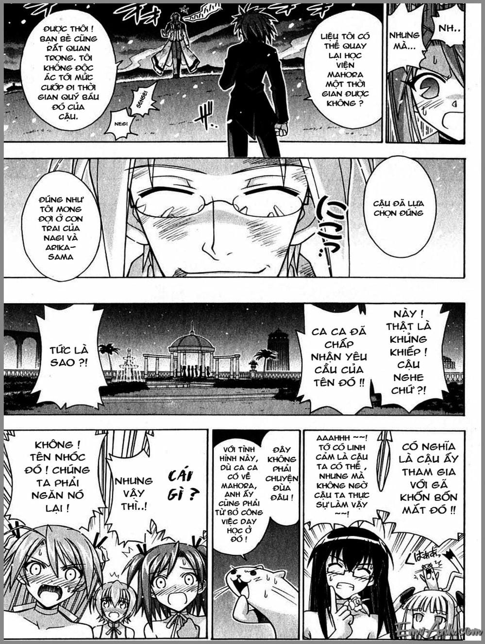 Truyện Tranh Pháp Sư Tí Hon Negima - Mahou Sensei Negima! trang 10