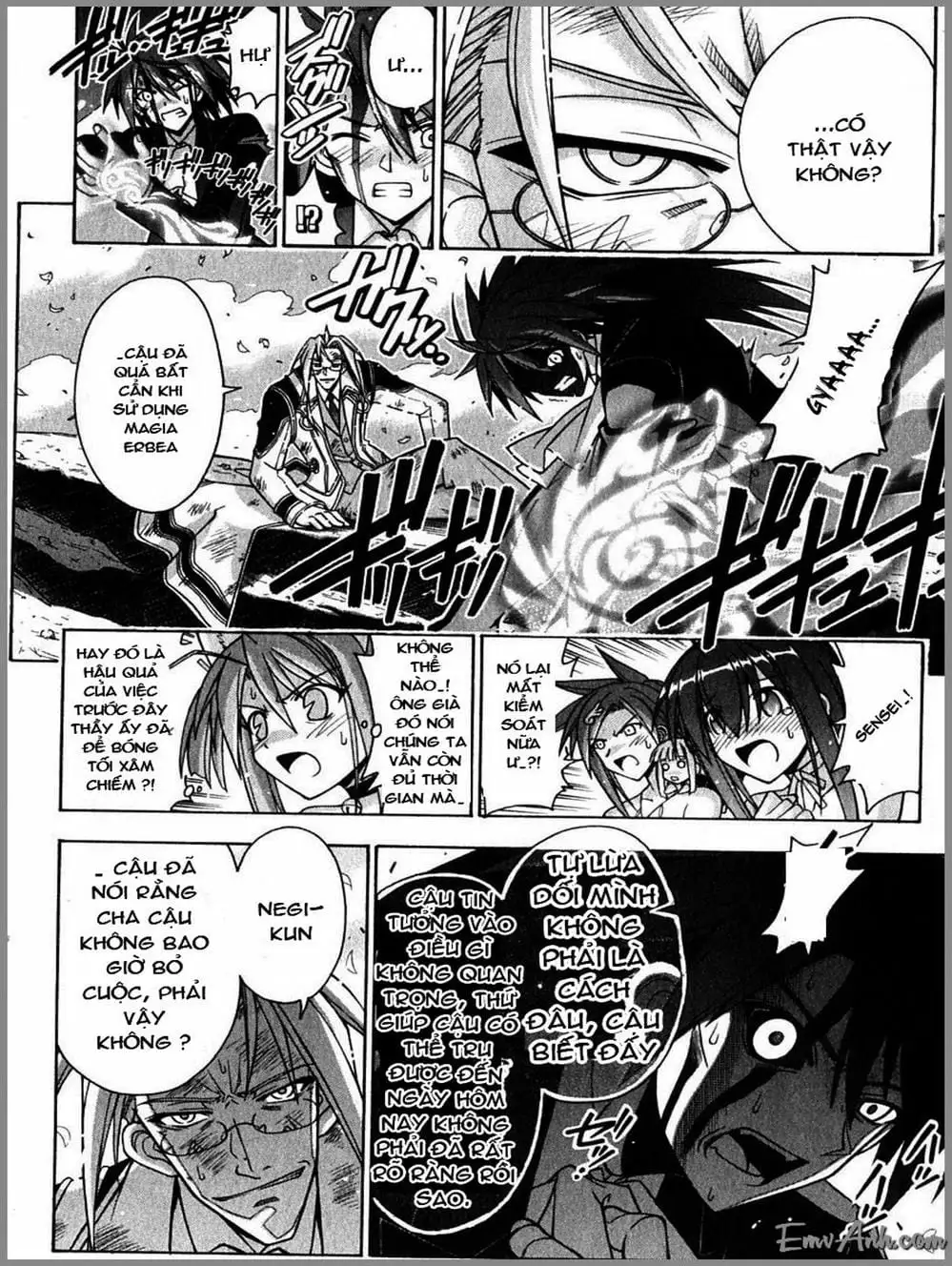 Truyện Tranh Pháp Sư Tí Hon Negima - Mahou Sensei Negima! trang 10