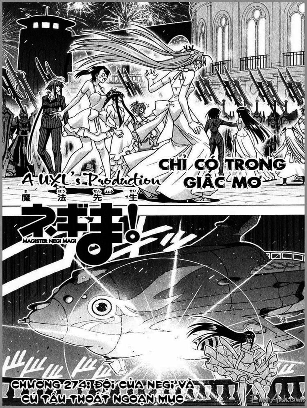 Truyện Tranh Pháp Sư Tí Hon Negima - Mahou Sensei Negima! trang 10