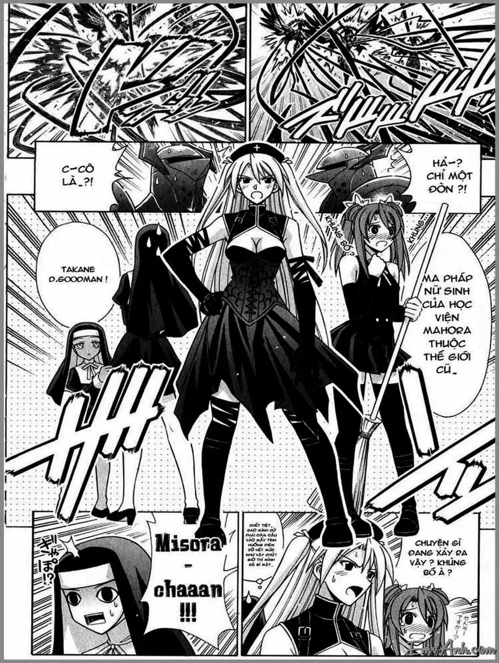 Truyện Tranh Pháp Sư Tí Hon Negima - Mahou Sensei Negima! trang 10