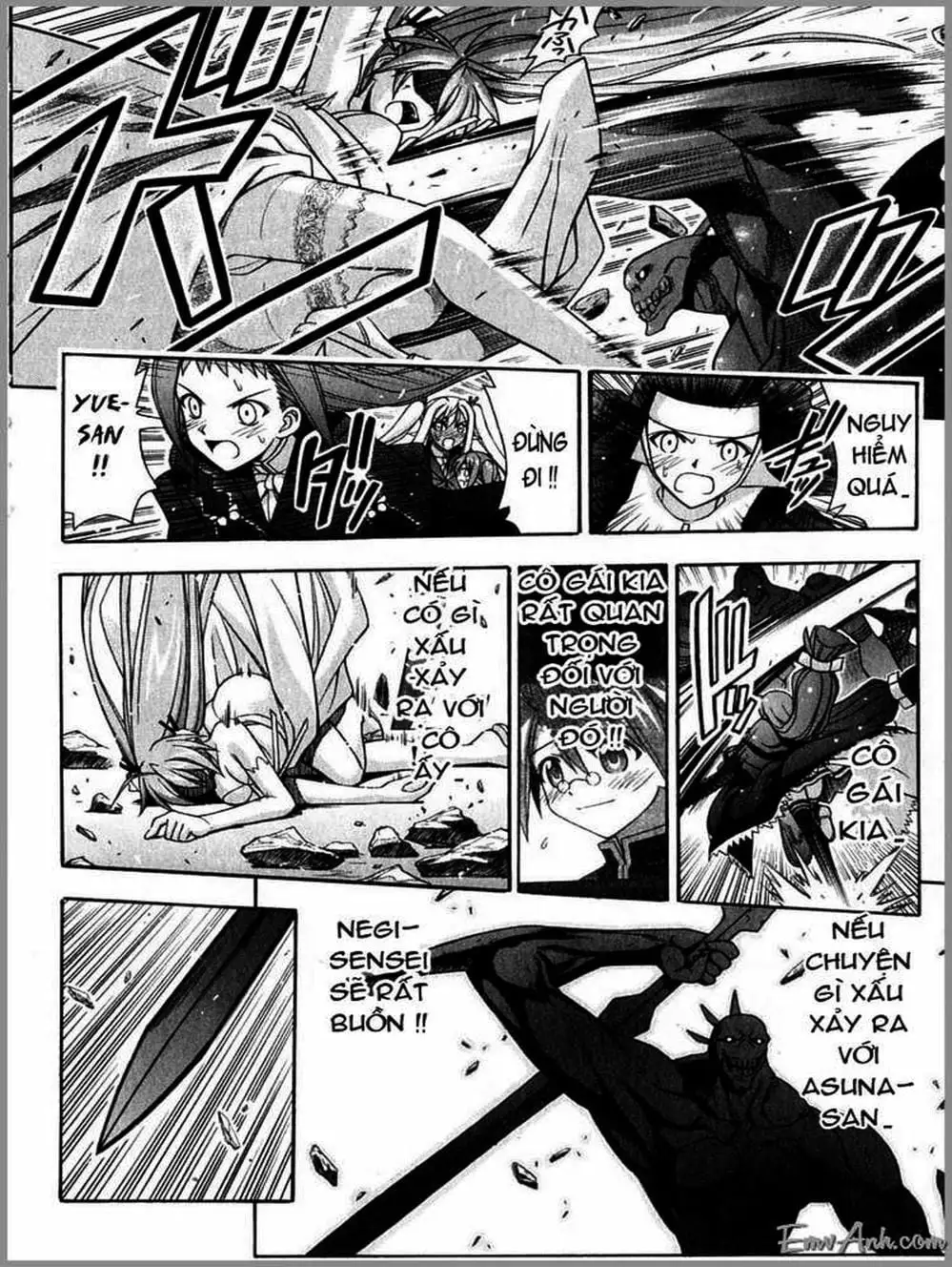 Truyện Tranh Pháp Sư Tí Hon Negima - Mahou Sensei Negima! trang 10