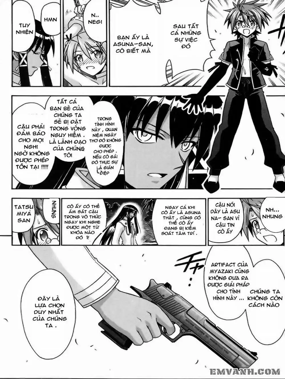 Truyện Tranh Pháp Sư Tí Hon Negima - Mahou Sensei Negima! trang 10