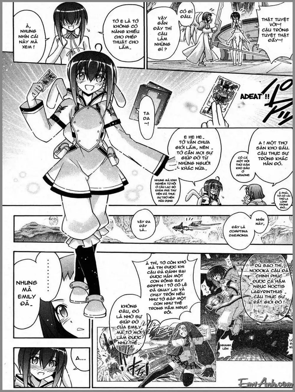 Truyện Tranh Pháp Sư Tí Hon Negima - Mahou Sensei Negima! trang 10