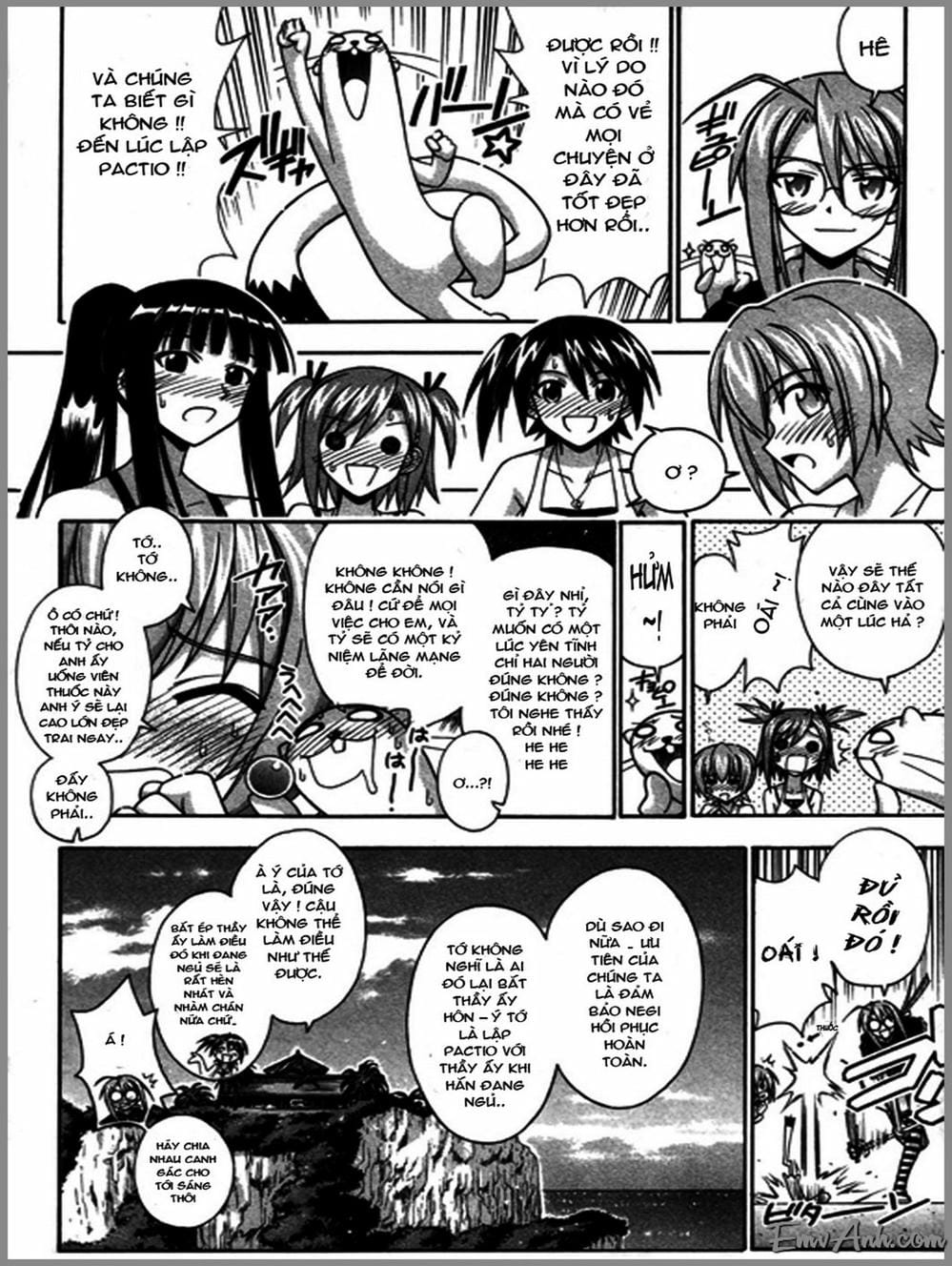 Truyện Tranh Pháp Sư Tí Hon Negima - Mahou Sensei Negima! trang 10