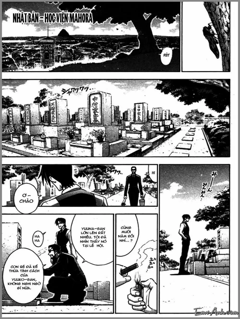 Truyện Tranh Pháp Sư Tí Hon Negima - Mahou Sensei Negima! trang 10