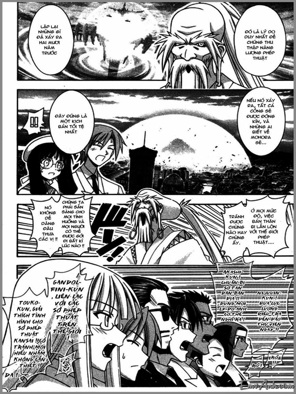 Truyện Tranh Pháp Sư Tí Hon Negima - Mahou Sensei Negima! trang 10
