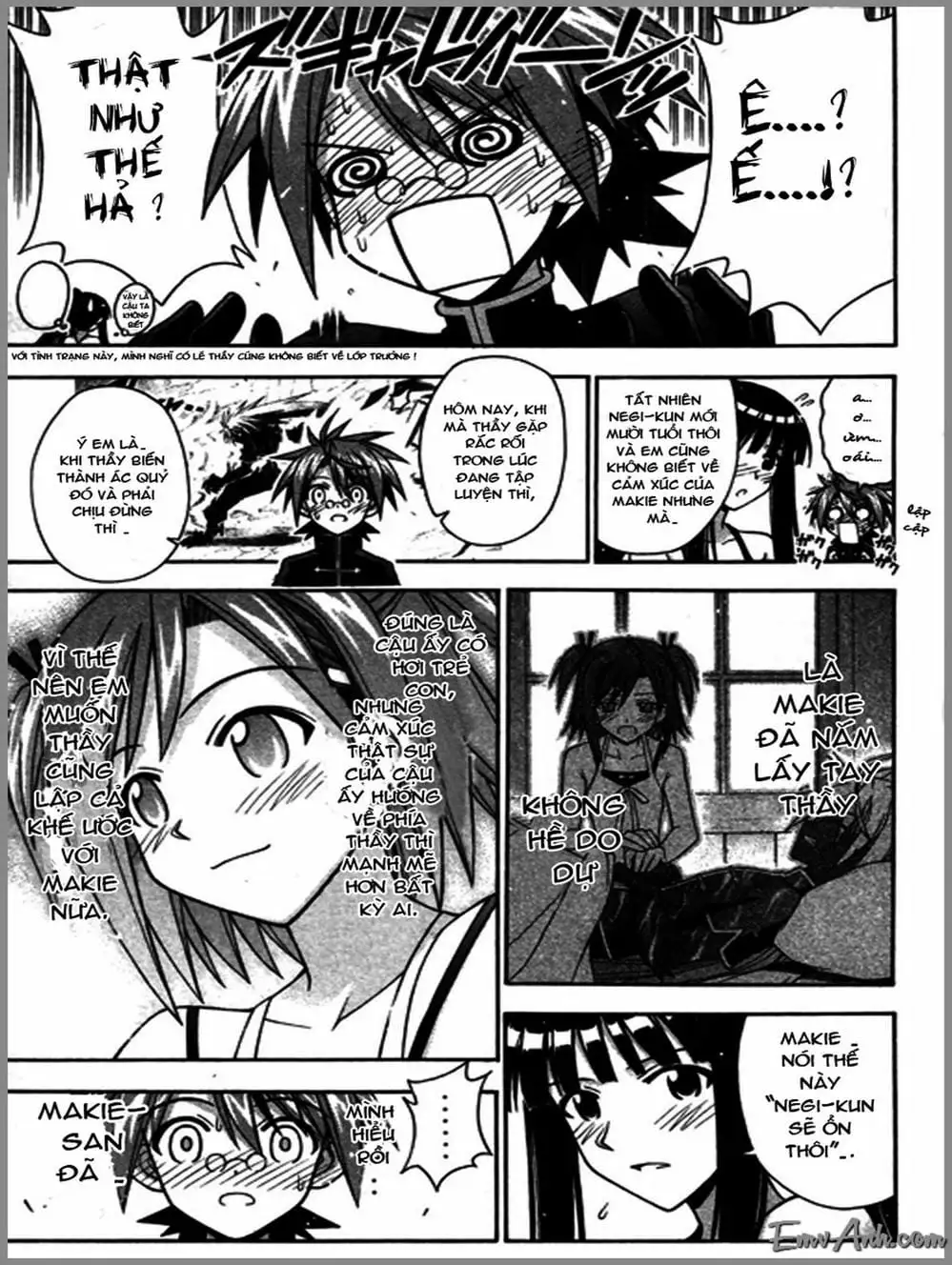 Truyện Tranh Pháp Sư Tí Hon Negima - Mahou Sensei Negima! trang 10