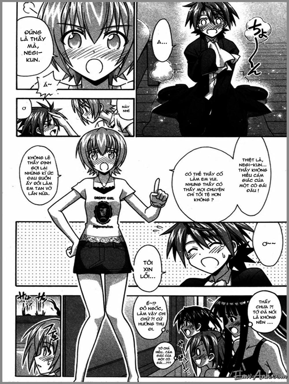 Truyện Tranh Pháp Sư Tí Hon Negima - Mahou Sensei Negima! trang 10