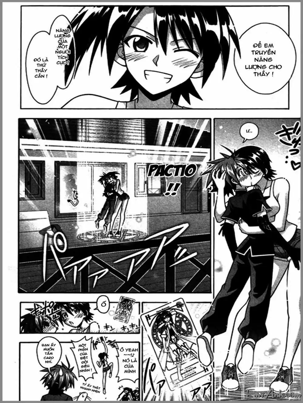 Truyện Tranh Pháp Sư Tí Hon Negima - Mahou Sensei Negima! trang 10