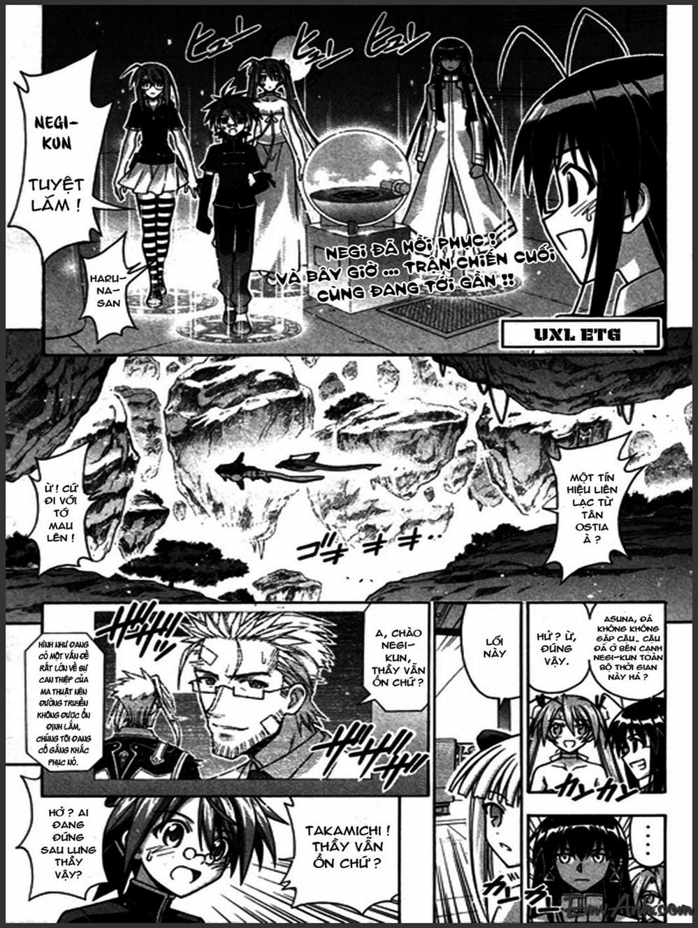 Truyện Tranh Pháp Sư Tí Hon Negima - Mahou Sensei Negima! trang 10
