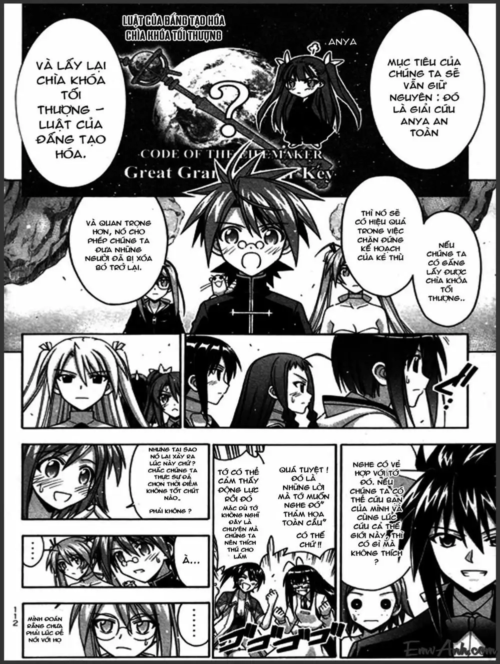 Truyện Tranh Pháp Sư Tí Hon Negima - Mahou Sensei Negima! trang 10