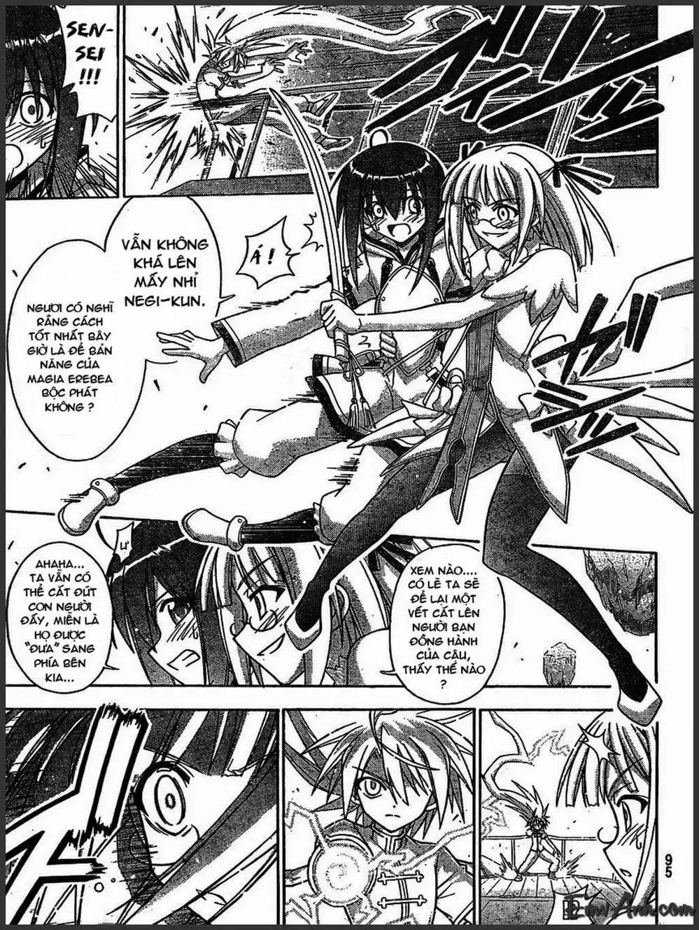 Truyện Tranh Pháp Sư Tí Hon Negima - Mahou Sensei Negima! trang 10