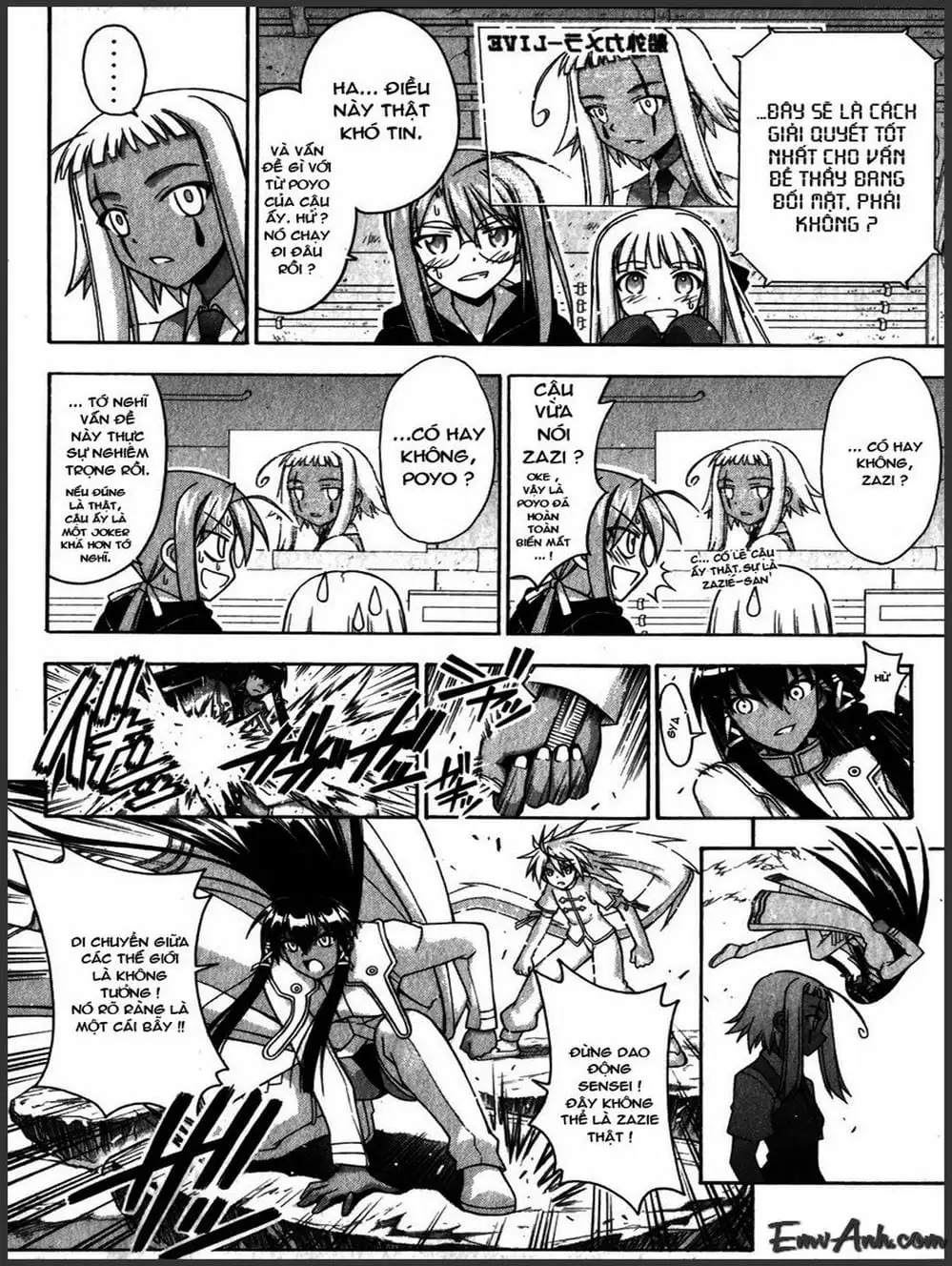 Truyện Tranh Pháp Sư Tí Hon Negima - Mahou Sensei Negima! trang 10