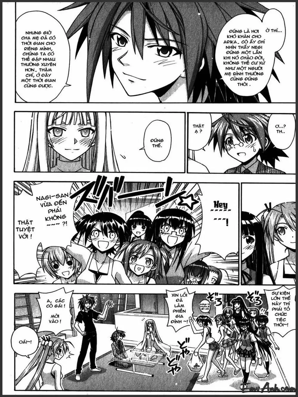 Truyện Tranh Pháp Sư Tí Hon Negima - Mahou Sensei Negima! trang 10