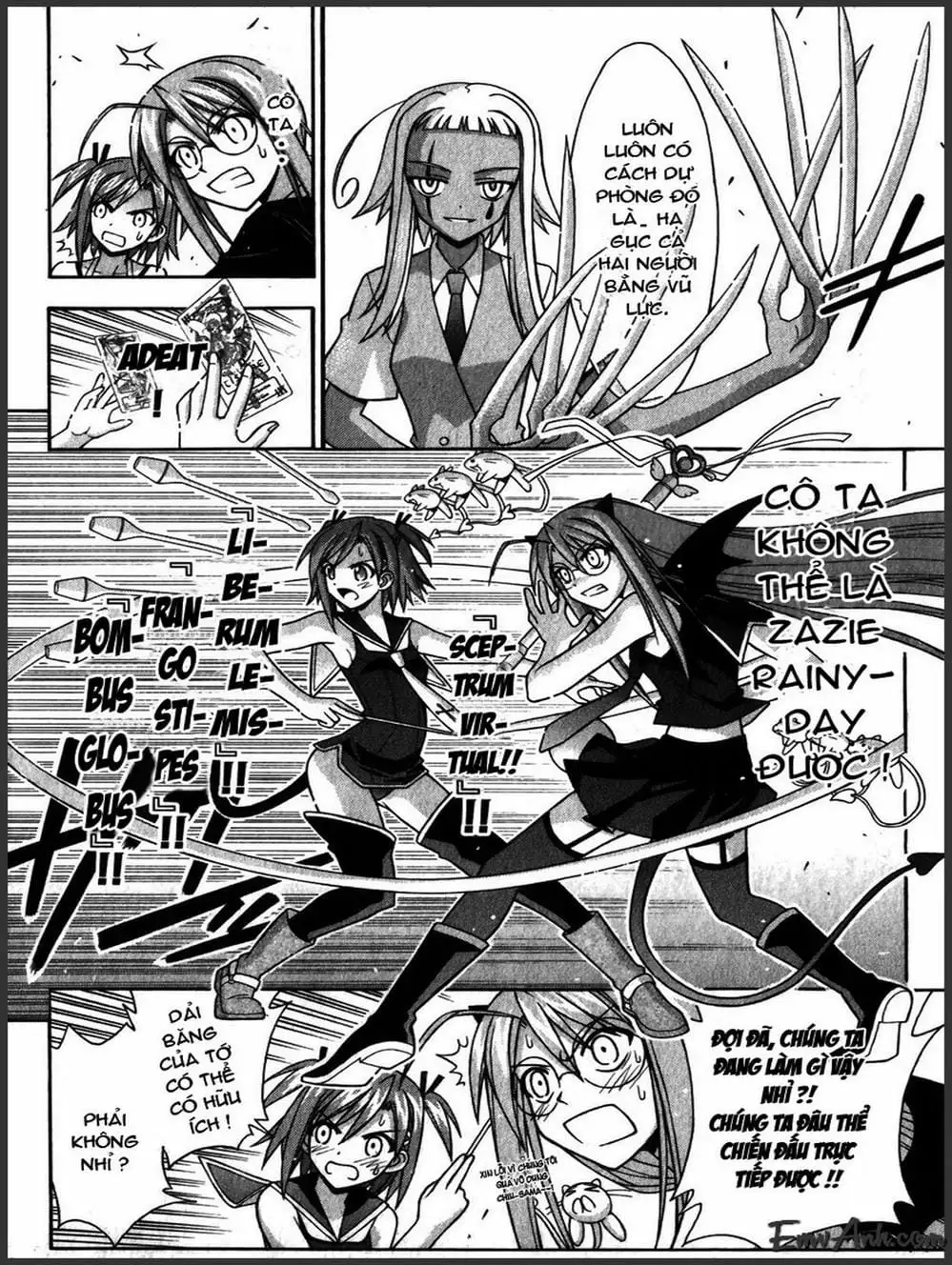 Truyện Tranh Pháp Sư Tí Hon Negima - Mahou Sensei Negima! trang 10