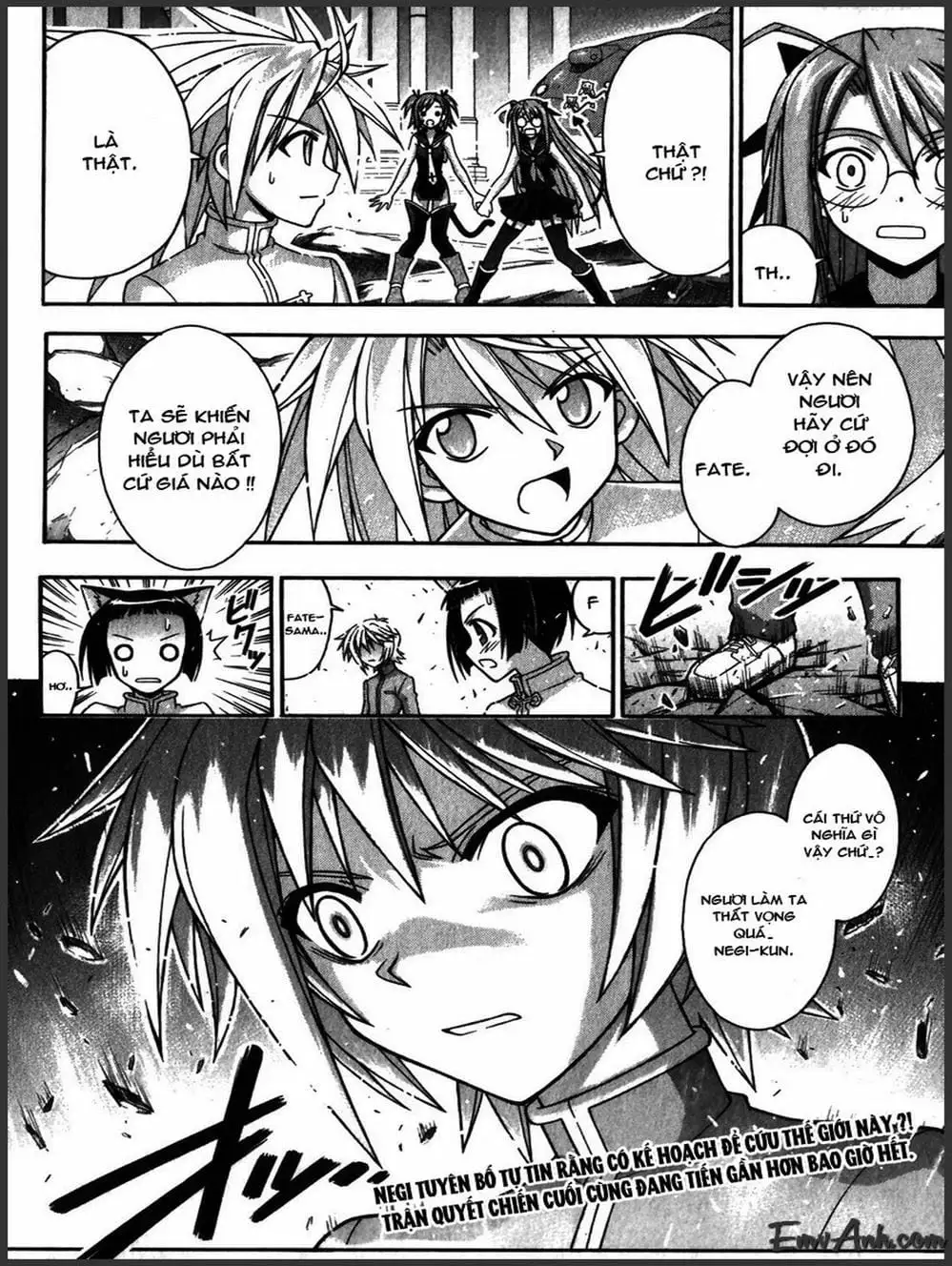 Truyện Tranh Pháp Sư Tí Hon Negima - Mahou Sensei Negima! trang 10