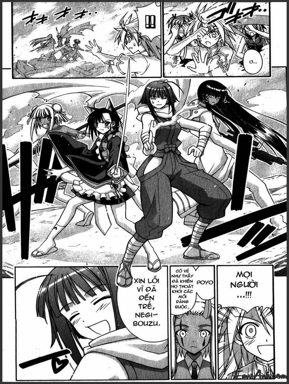 Truyện Tranh Pháp Sư Tí Hon Negima - Mahou Sensei Negima! trang 10