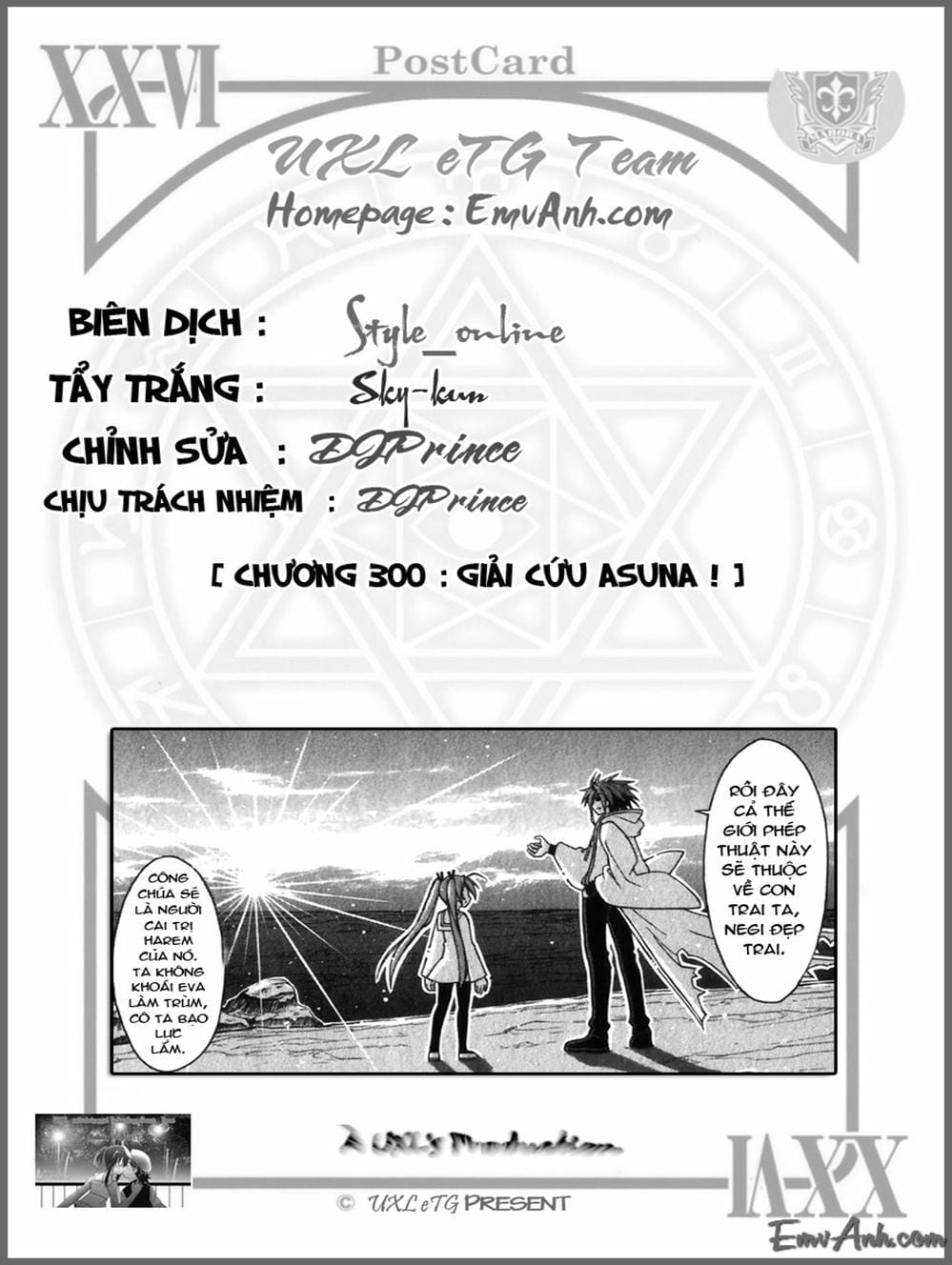 Truyện Tranh Pháp Sư Tí Hon Negima - Mahou Sensei Negima! trang 10