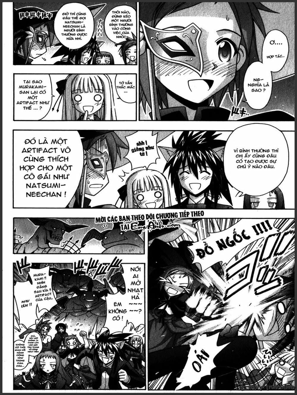 Truyện Tranh Pháp Sư Tí Hon Negima - Mahou Sensei Negima! trang 10