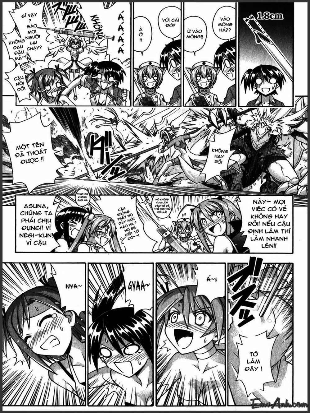 Truyện Tranh Pháp Sư Tí Hon Negima - Mahou Sensei Negima! trang 10
