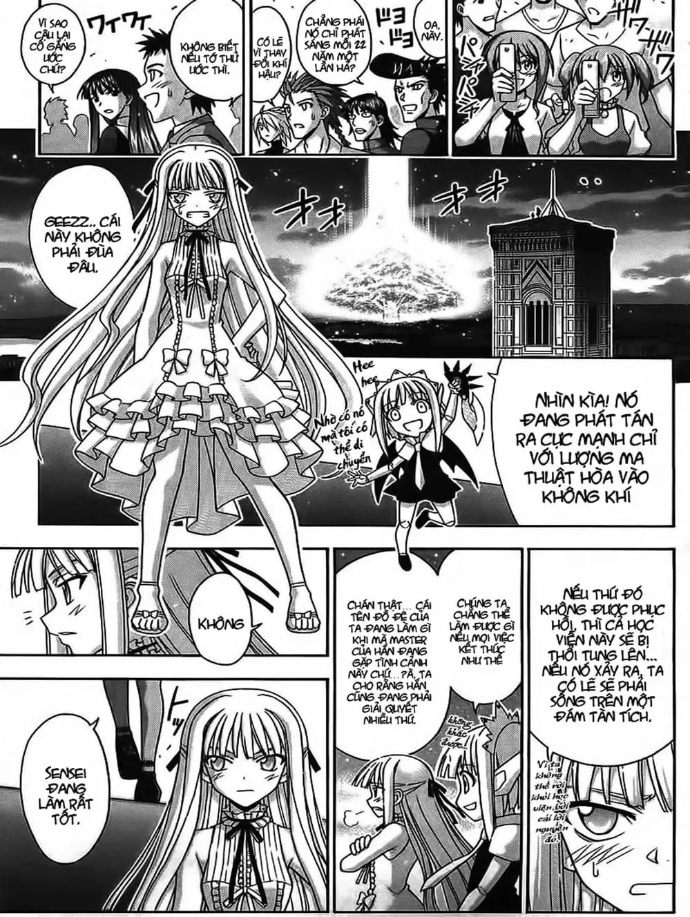 Truyện Tranh Pháp Sư Tí Hon Negima - Mahou Sensei Negima! trang 10