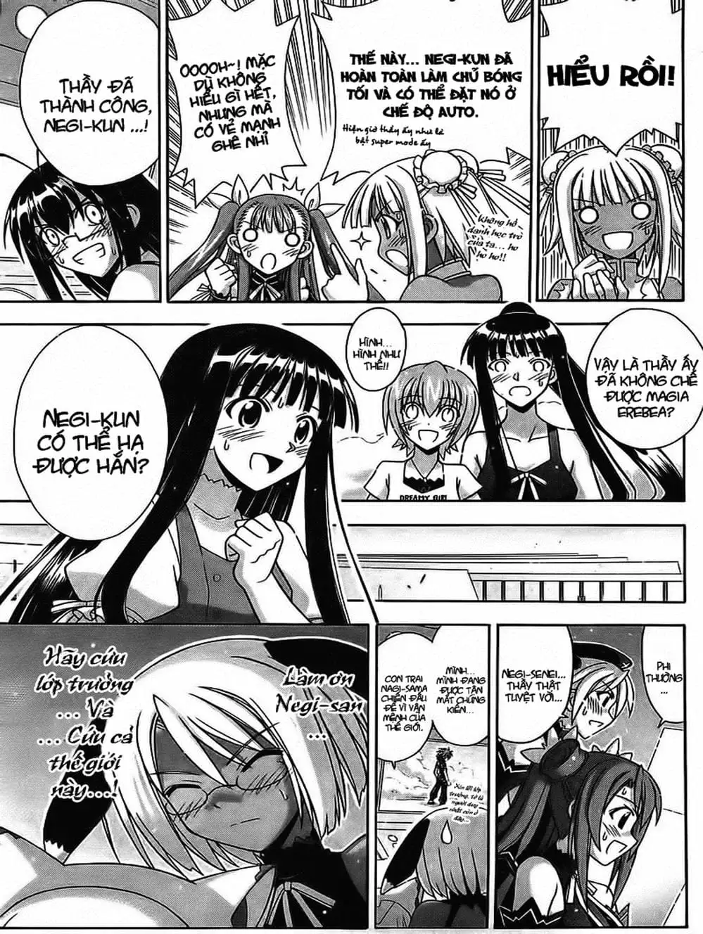 Truyện Tranh Pháp Sư Tí Hon Negima - Mahou Sensei Negima! trang 10
