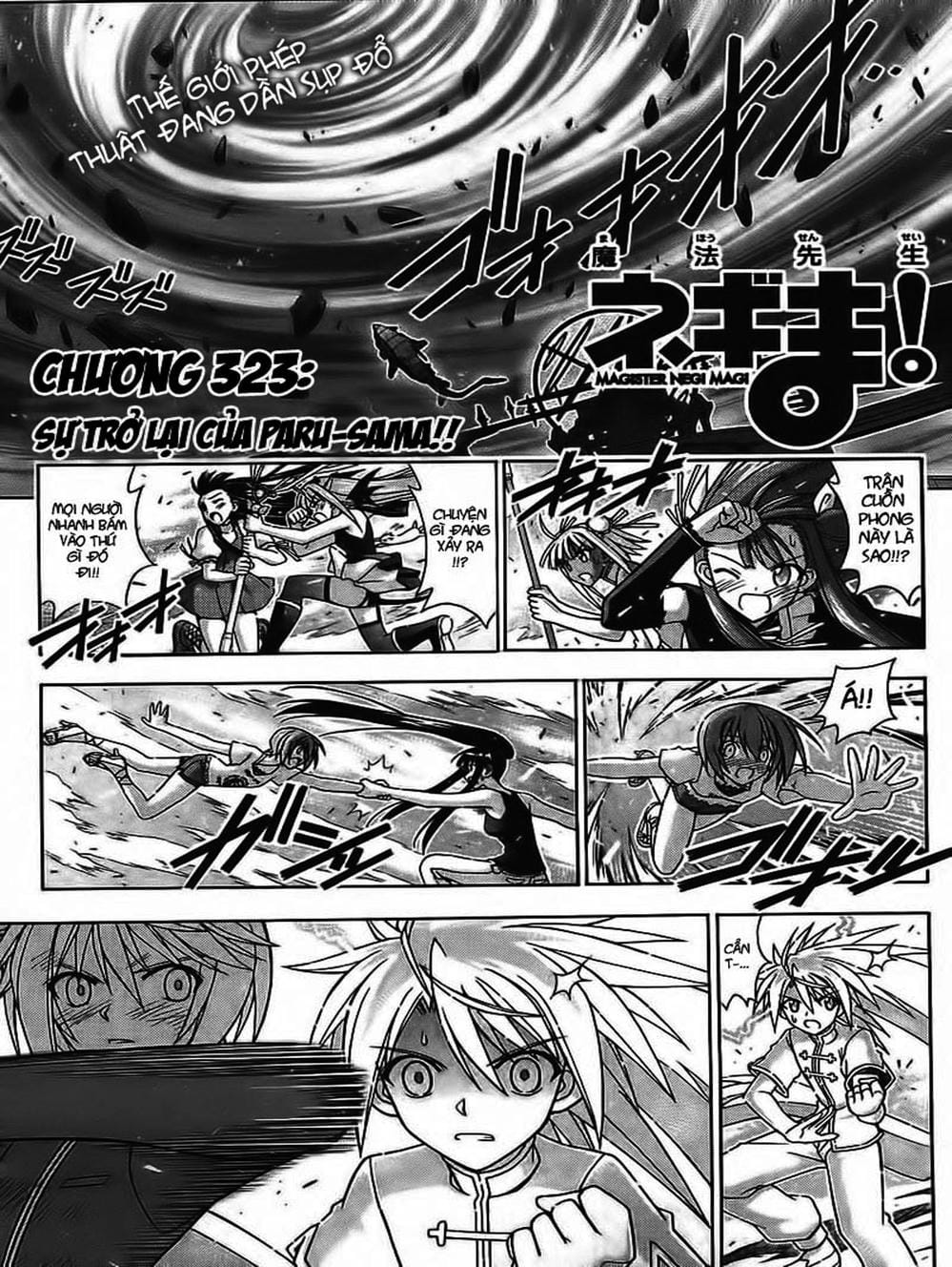 Truyện Tranh Pháp Sư Tí Hon Negima - Mahou Sensei Negima! trang 10