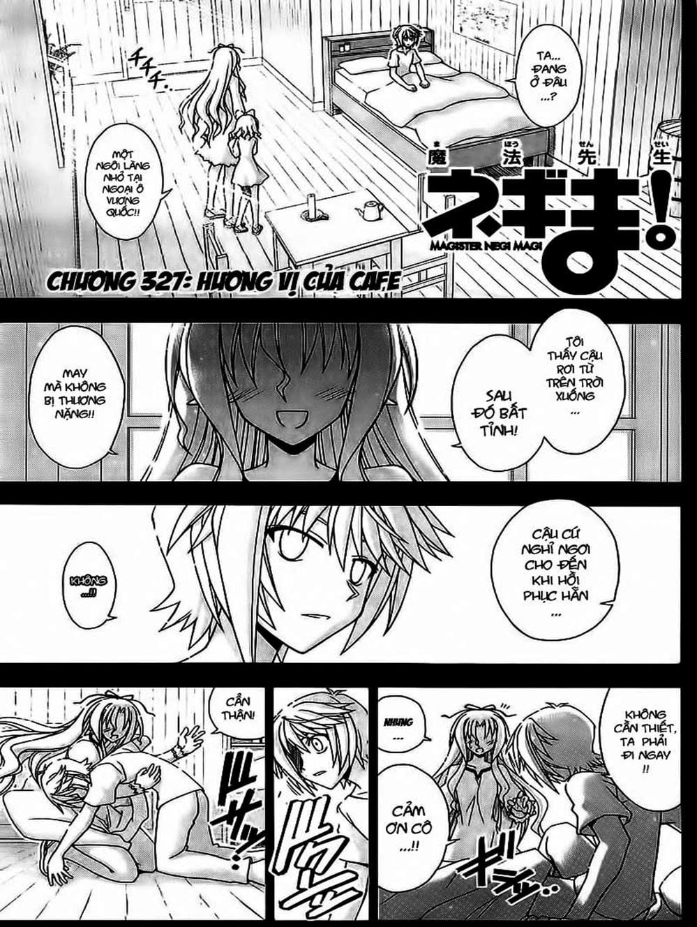 Truyện Tranh Pháp Sư Tí Hon Negima - Mahou Sensei Negima! trang 10