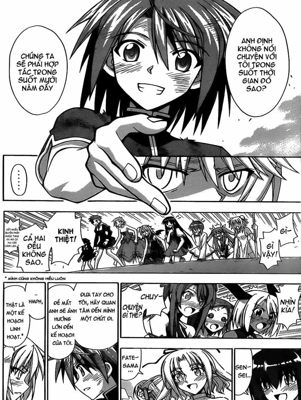 Truyện Tranh Pháp Sư Tí Hon Negima - Mahou Sensei Negima! trang 10