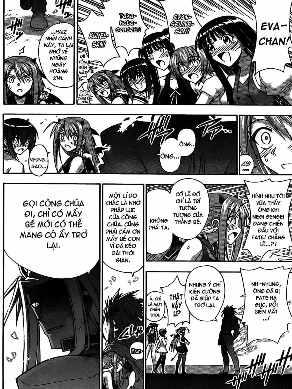 Truyện Tranh Pháp Sư Tí Hon Negima - Mahou Sensei Negima! trang 10