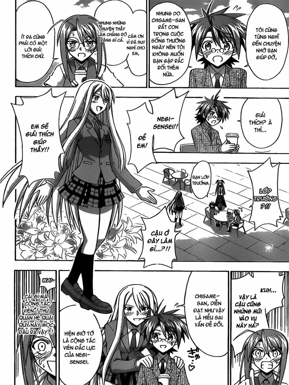 Truyện Tranh Pháp Sư Tí Hon Negima - Mahou Sensei Negima! trang 10