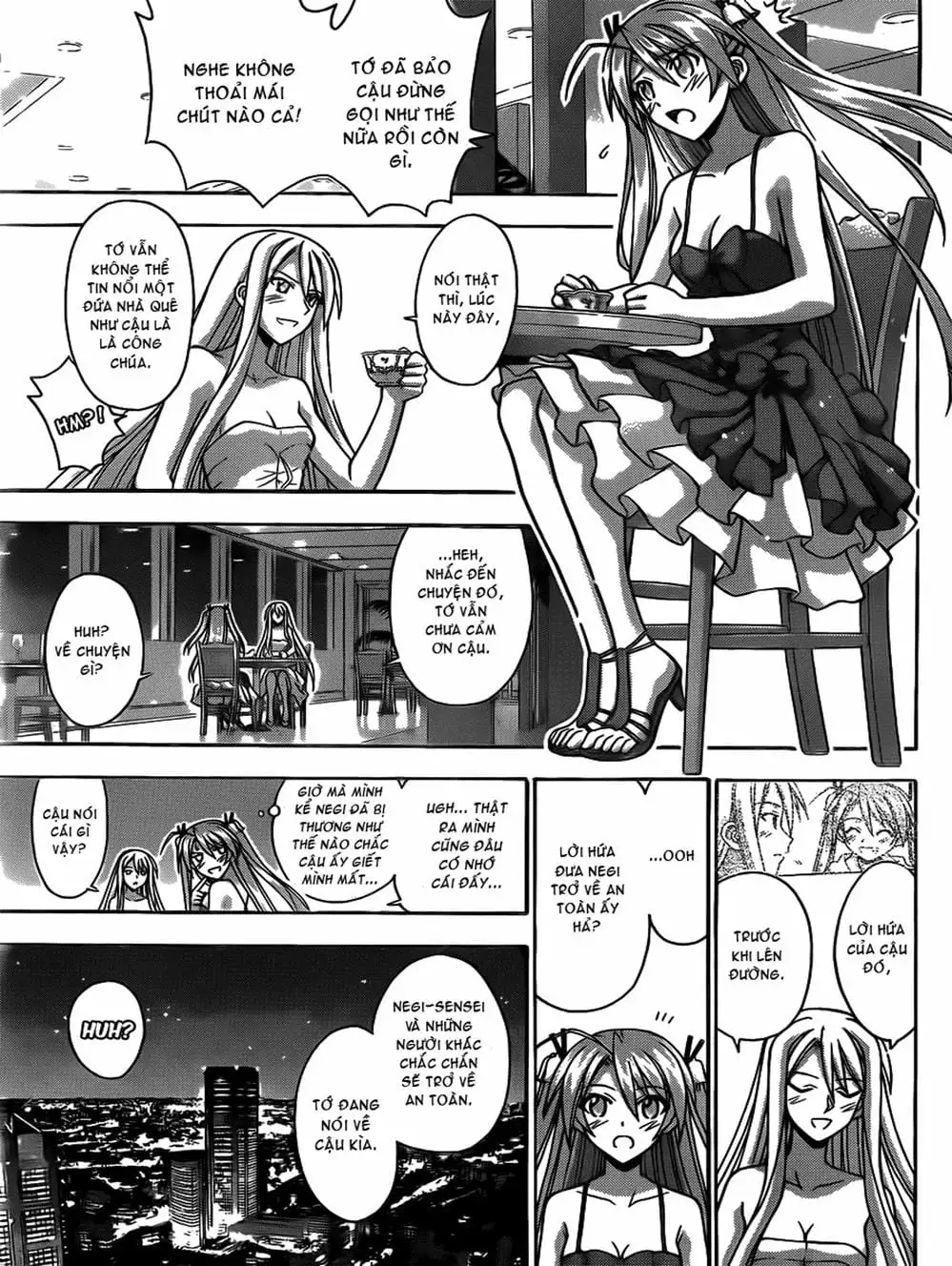 Truyện Tranh Pháp Sư Tí Hon Negima - Mahou Sensei Negima! trang 10