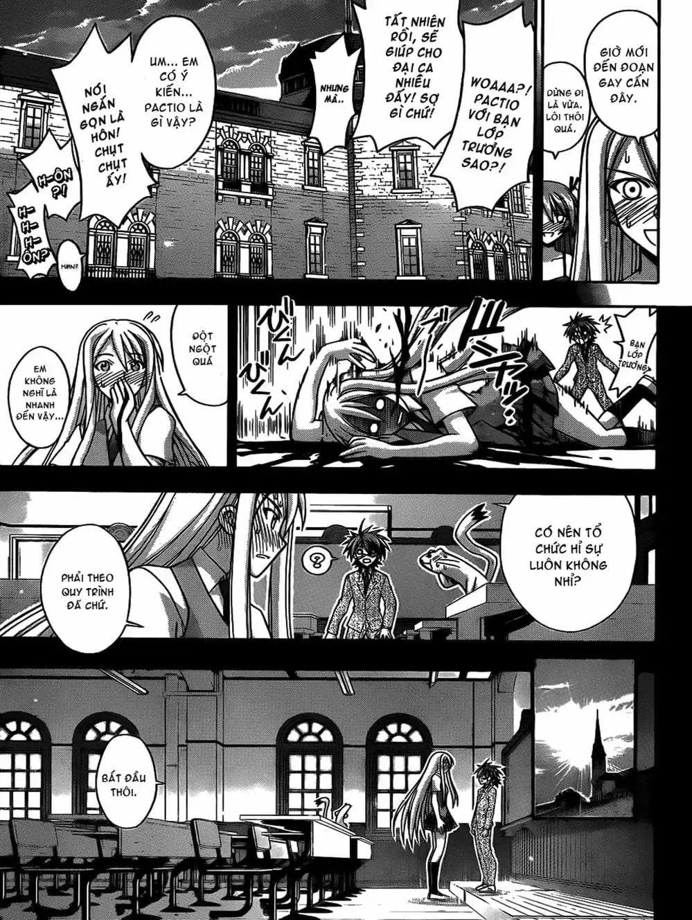 Truyện Tranh Pháp Sư Tí Hon Negima - Mahou Sensei Negima! trang 10