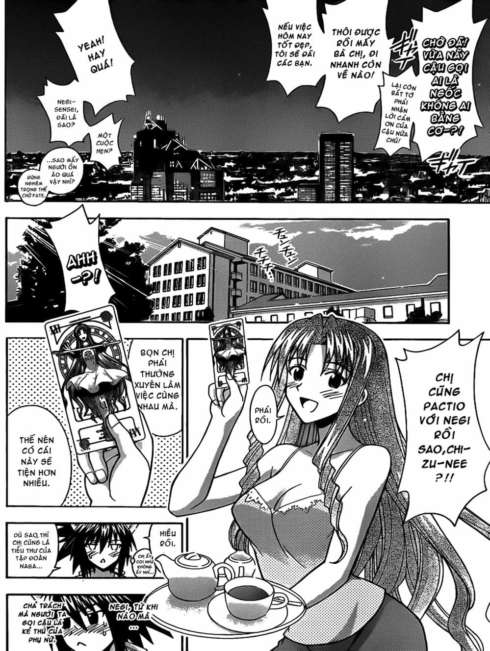 Truyện Tranh Pháp Sư Tí Hon Negima - Mahou Sensei Negima! trang 10