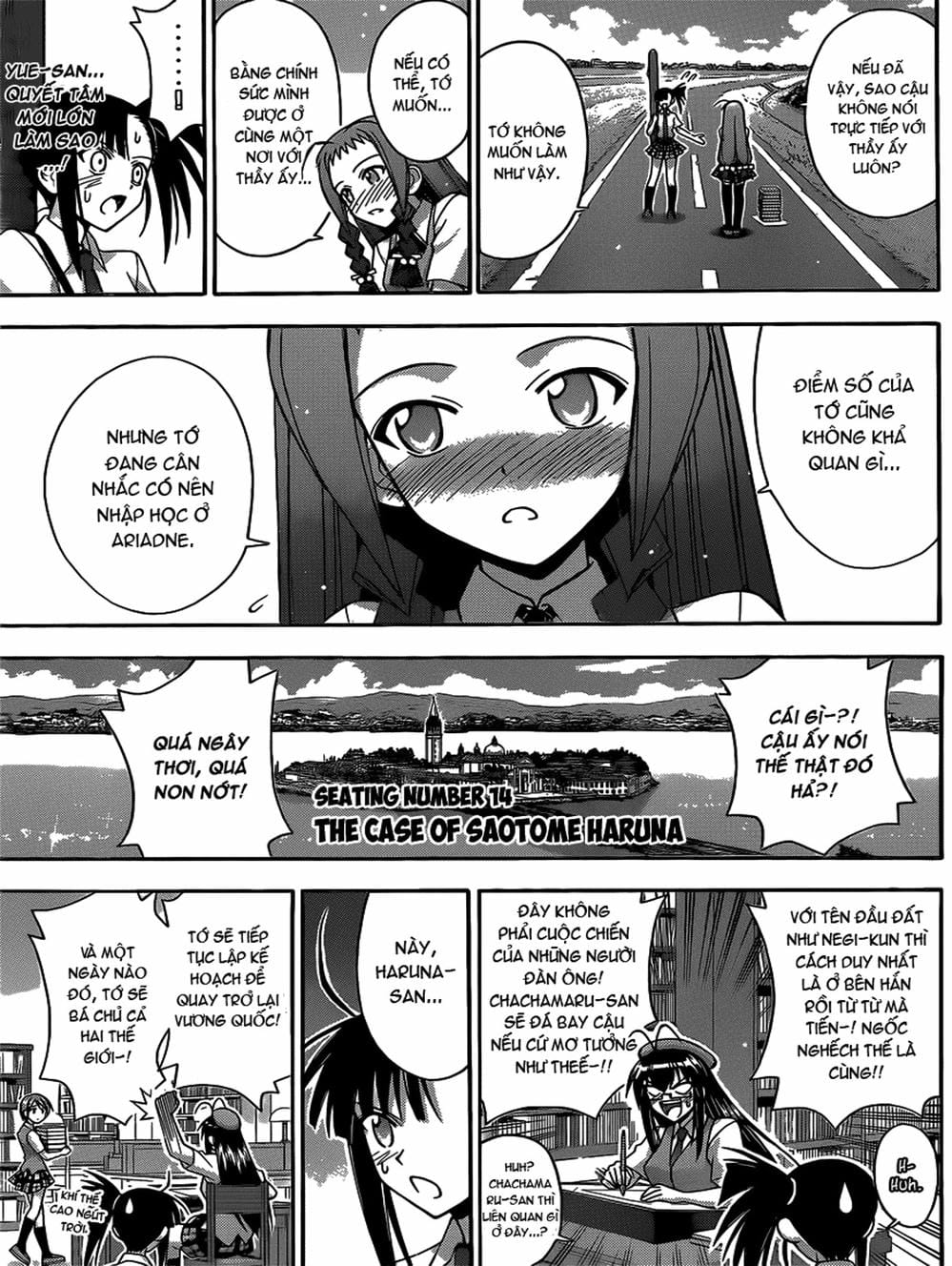 Truyện Tranh Pháp Sư Tí Hon Negima - Mahou Sensei Negima! trang 10