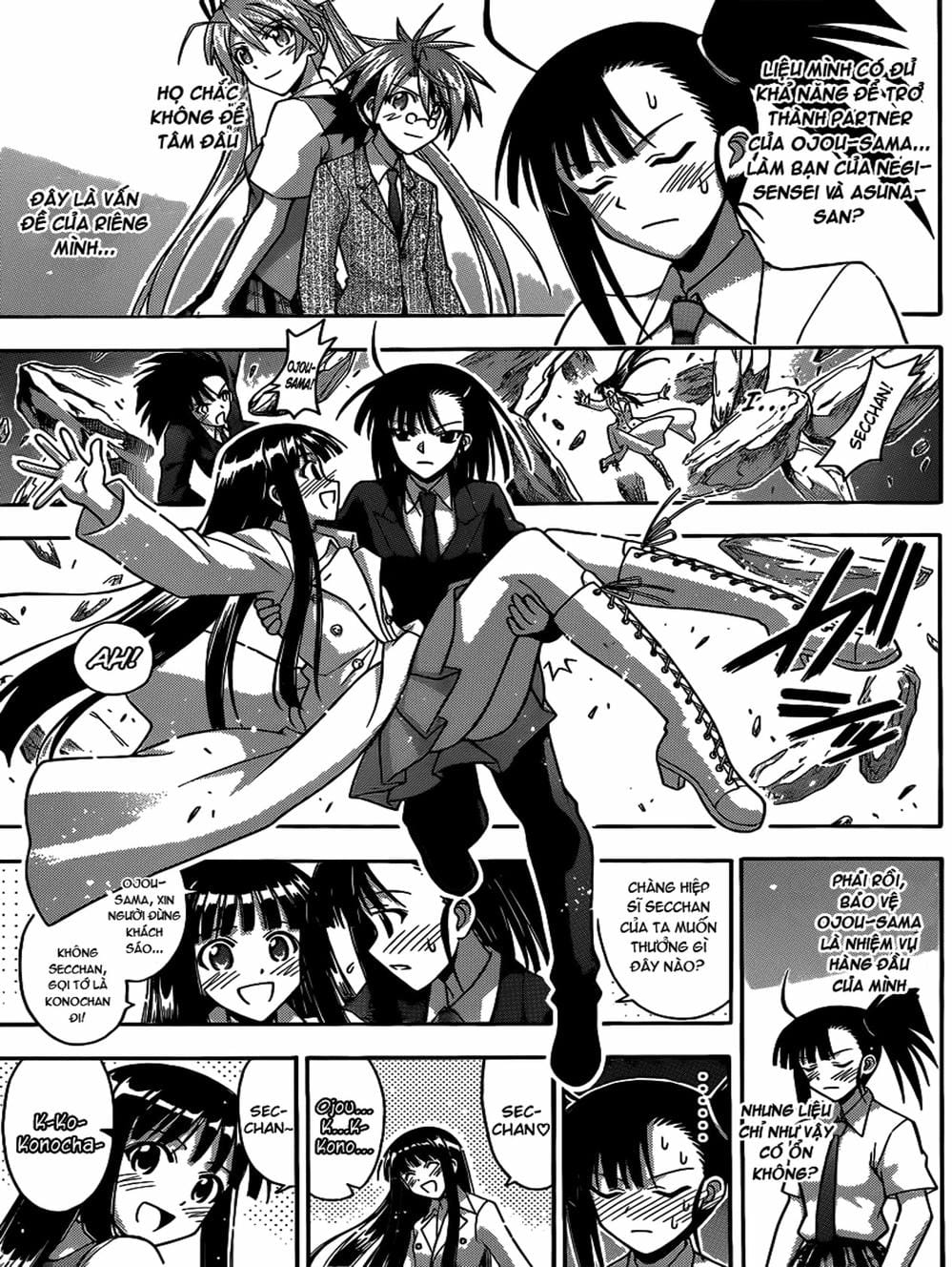 Truyện Tranh Pháp Sư Tí Hon Negima - Mahou Sensei Negima! trang 10