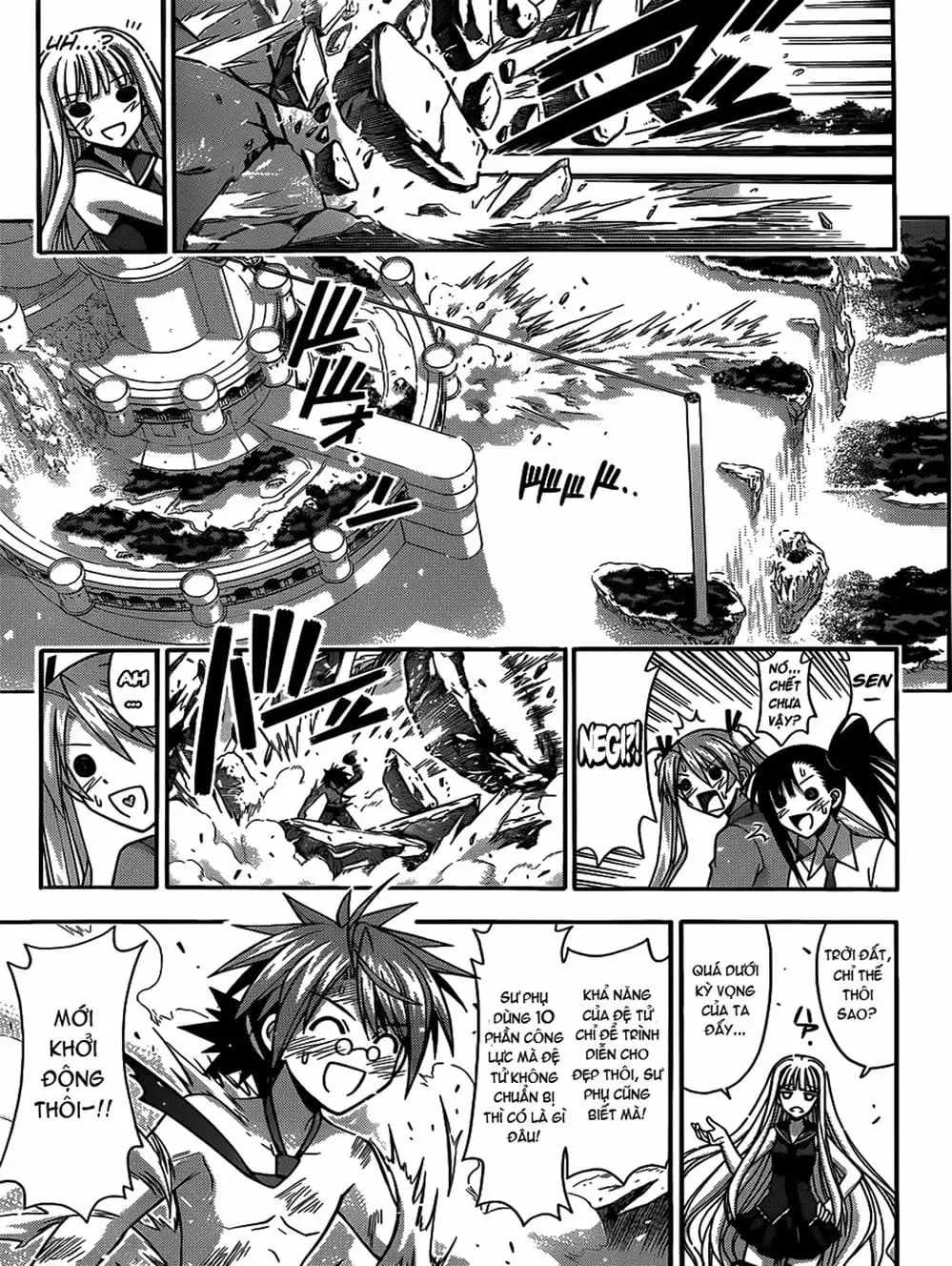 Truyện Tranh Pháp Sư Tí Hon Negima - Mahou Sensei Negima! trang 10