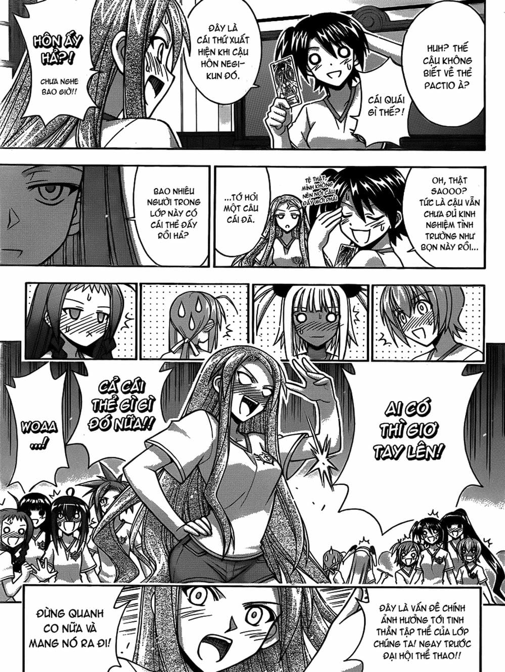 Truyện Tranh Pháp Sư Tí Hon Negima - Mahou Sensei Negima! trang 10