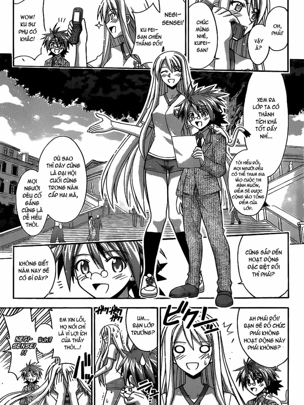 Truyện Tranh Pháp Sư Tí Hon Negima - Mahou Sensei Negima! trang 10