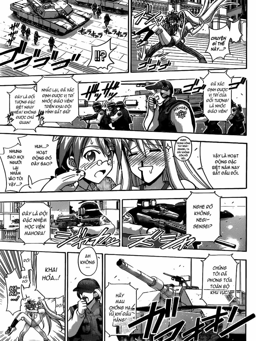 Truyện Tranh Pháp Sư Tí Hon Negima - Mahou Sensei Negima! trang 10