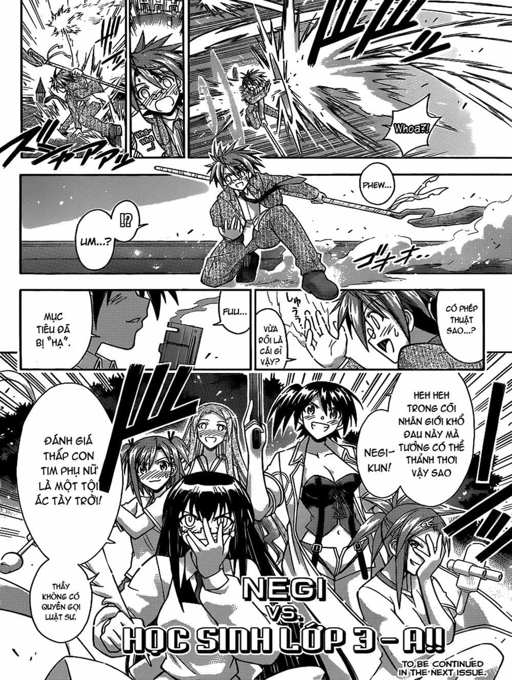 Truyện Tranh Pháp Sư Tí Hon Negima - Mahou Sensei Negima! trang 10