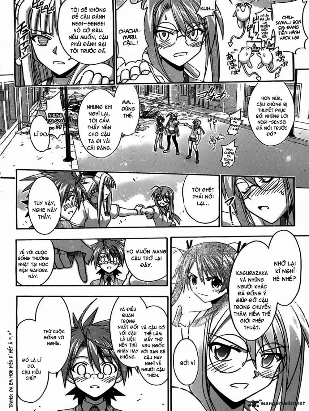 Truyện Tranh Pháp Sư Tí Hon Negima - Mahou Sensei Negima! trang 10