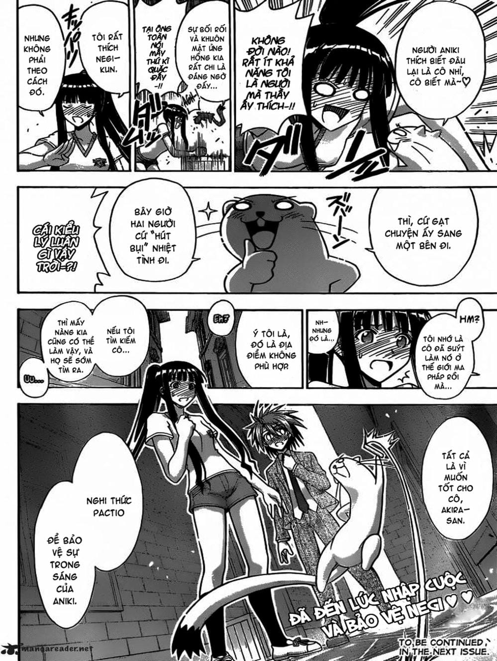 Truyện Tranh Pháp Sư Tí Hon Negima - Mahou Sensei Negima! trang 10