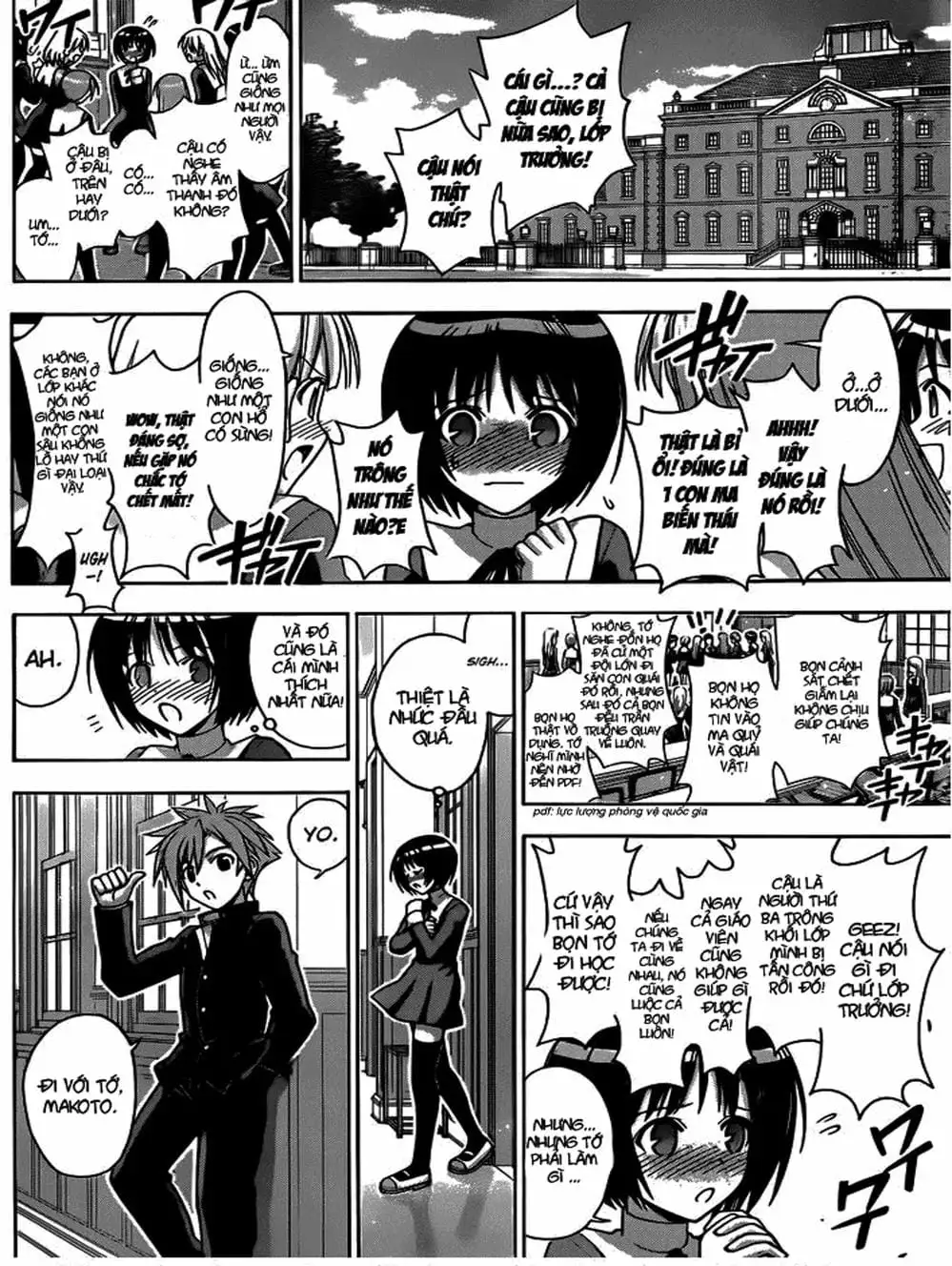 Truyện Tranh Pháp Sư Tí Hon Negima - Mahou Sensei Negima! trang 10
